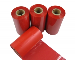 Resin red thermal ribbon for zebra printer