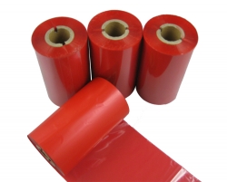 Wash resin red thermal ribbon for zebra printer